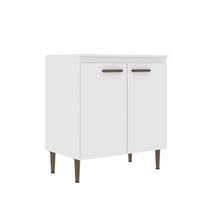 Balcão de Cozinha 80 Cm 2 Portas 1 Prateleira Co6202 Branco - Decibal