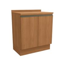 Balcão de Cozinha 80 Cm Mônica 2 Portas Canela - Kappesberg