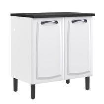 Balcão de Cozinha 80cm Aço Itatiaia Com Tampo New Premium Branco Balcão de Cozinha 80cm Aço Itatiaia Com Tampo New Premium Branco