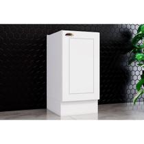 Balcão de Cozinha Americana 1 Porta s/ Tampo Branco - Henn