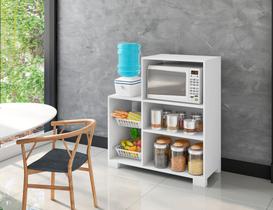 Balcao de Cozinha Branco Bela Casa