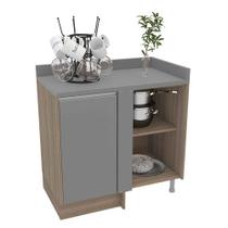 Balcão de Cozinha Canto 1 Porta Campanele Menu Kitchen