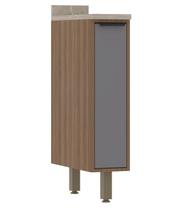 Balcão de Cozinha com Tampo 20 cm 1 Porta Aspen Luciane Móveis Balcão de Cozinha com Tampo 20 cm 1 Porta Aspen Luciane Móveis