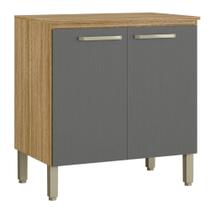 Balcão de Cozinha com Tampo Lév Freijó Gris Balcão de Cozinha com Tampo Lév Freijó Gris