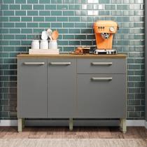 Balcão de Cozinha com Tampo Versalhes Kit's Paraná Freijo