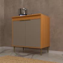 Balcão de cozinha cooktop 2 portas 80cm Angelin/Damasco - Francini Móveis Sul