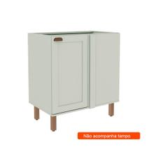 Balcão de Cozinha de Canto Iluminata 1 PT Verde Mint Balcão de Cozinha de Canto Iluminata 1 PT Verde Mint