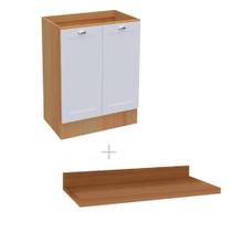 Balcão de Cozinha Ditália Denver com tampo Rv/Br CD-1012 Balcão de Cozinha Ditália Denver com tampo Rv/Br CD-1012