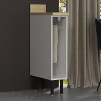 Balcão de Cozinha em MDF com Tampo e Porta-Toalhas 20cm Multimóveis CR20465