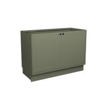 Balcão de Cozinha Évora PH 3118 c/ 2 Portas s/ Tampo 120cm Verde - Herval Balcão de Cozinha Évora PH 3118 c/ 2 Portas s/ Tampo 120cm Verde - Herval