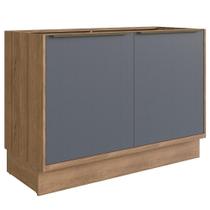 Balcão de Cozinha Grande Herval Ten, 100% MDF, 2 Portas 120 cm Balcão de Cozinha Grande Herval Ten, 100% MDF, 2 Portas 120 cm