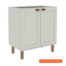 Balcão de Cozinha Iluminata 2 PT Mint 80 cm