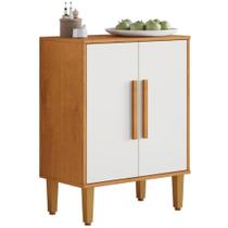 Balcão de Cozinha Lorena 2 Portas Nature Off Kaiki Móveis