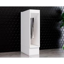 Balcão de Cozinha Modulado Americana c/ Porta Toalha s/ Tampo Branco - Henn