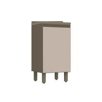 Balcão de Cozinha Modulado Connect 1 Porta c/Tampo Duna/Cristal - Henn