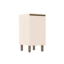 Balcão de Cozinha Modulado Connect 1 Porta s/Tampo 40x52x81cm Off White - Henn Balcão de Cozinha Modulado Connect 1 Porta s/Tampo 40x52x81cm Off White - Henn