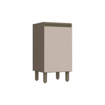 Balcão de Cozinha Modulado Connect c/ 1 Porta s/ Tampo Duna/Cristal - Henn