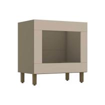 Balcão de Cozinha Modulado Connect p/ Forno Embutir Duna/Cristal - Henn