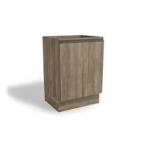 Balcão de Cozinha Modulado Maxxi G742 1 Porta s/ Tampo Nogal - Kappesberg