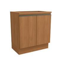 Balcão de Cozinha para Cooktop Mônica 2 Portas Canela - Kappesberg