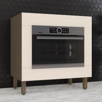Balcão de Cozinha para Forno de Embutir Connect Duna/Cristal - Henn