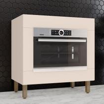 Balcão de Cozinha para Forno de Embutir Connect Off White - Henn