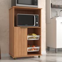 Balcão de Cozinha para Forno e Fruteira com 2 Cestos