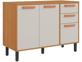 Balcão de Cozinha para Forno ou Micro-ondas Itatiaia 3 Portas 2 Gavetas Nápoles