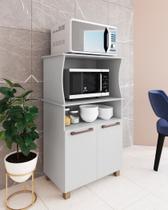 Balcão de Cozinha para Microondas 2 Portas Lucca - Darmovel