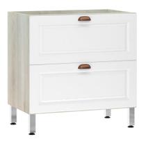 Balcão De Cozinha S/ Tampo 80cm 1 Porta Basculante E 1 Gav Balcão De Cozinha S/ Tampo 80cm 1 Porta Basculante E 1 Gav