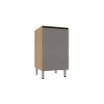 Balcão de Cozinha sem Tampo 1 Porta 50cm Luciane Essenza Móveis Balcão de Cozinha sem Tampo 1 Porta 50cm Luciane Essenza Móveis