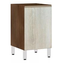Balcão de Cozinha sem Tampo 40cm 1 Porta Jade Luciane Móveis