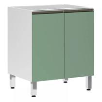 Balcão de Cozinha sem Tampo 70cm 2 Portas Pérola Luciane Móveis