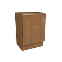 Balcão de Cozinha Vibra T623 c/ 1 Porta s/ Tampo 60cm Canela Lacca - Kappesberg Balcão de Cozinha Vibra T623 c/ 1 Porta s/ Tampo 60cm Canela Lacca - Kappesberg