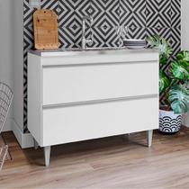 Balcão de Cozinha Wollo MDP/BP Branco G96 - Gran Belo