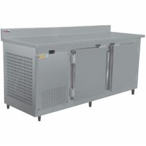 Balcão de Encosto 2 Portas 500 Litros RF038 Inox Frilux 110v