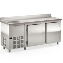 Balcão de Encosto Balcão Refrigerado Gelopar GBFE200CE 556L 2 Portas Inox 220V Balcão de Encosto Balcão Refrigerado Gelopar GBFE200CE 556L 2 Portas Inox 220V