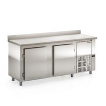 Balcão de Encosto Refrigerado Inox 2,00m GBFE-200 AI Gelopar - Sem Cuba