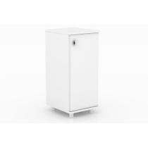 Balcão de Escritório BL3306 c/ 1 Porta Branco - Tecno Mobili