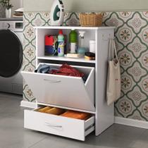 Balcão de Lavanderia Multiuso 1 Porta 1 Gaveta Multimóveis MP5057