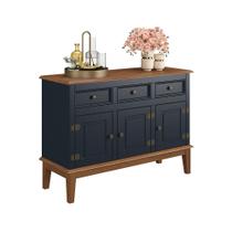 Balcão de Madeira Maciça 3 Portas e 3 Gavetas Balcão de Madeira Maciça 3 Portas e 3 Gavetas