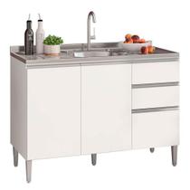 Balcão De Pia Aline Branco - Poquema Balcão De Pia Aline Branco - Poquema