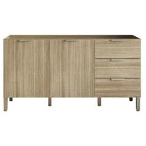 Balcão De Pia Glam 160 Cm Freijó - Kits Paraná Balcão De Pia Glam 160 Cm Freijó - Kits Paraná