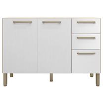 Balcão de Pia Mad Versalhes 120 cm Freijó Supremo - Kits Paraná