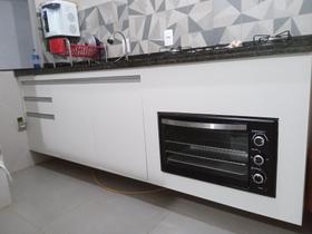 Balcão de pia MDF branco total