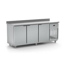 Balcão de Serviço Cozinha 2m ar Forçado 0 a 5ºc Interno e Externo Inox 430 BSRCOZ 2000 220V - Refrimate