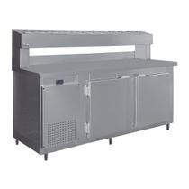 Balcão de Serviço Frilux com Condimentador RF037-D 355L Inox