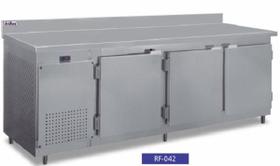 Balcão De Serviço Inox Com Encosto Frilux Rf042 750 Litros Balcão De Serviço Inox Com Encosto Frilux Rf042 750 Litros