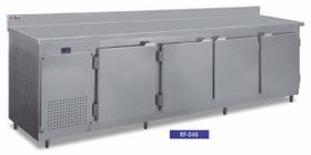 Balcão De Serviço Inox Com Encosto Frilux Rf046 860 Litros Balcão De Serviço Inox Com Encosto Frilux Rf046 860 Litros