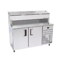 Balcao De Servico Refrig Condimentador 1500 Inox Vbsrc15